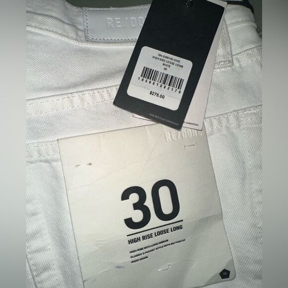 RE/DONE  Women's High Rise Loose Long Jean - Picture 6 of 6